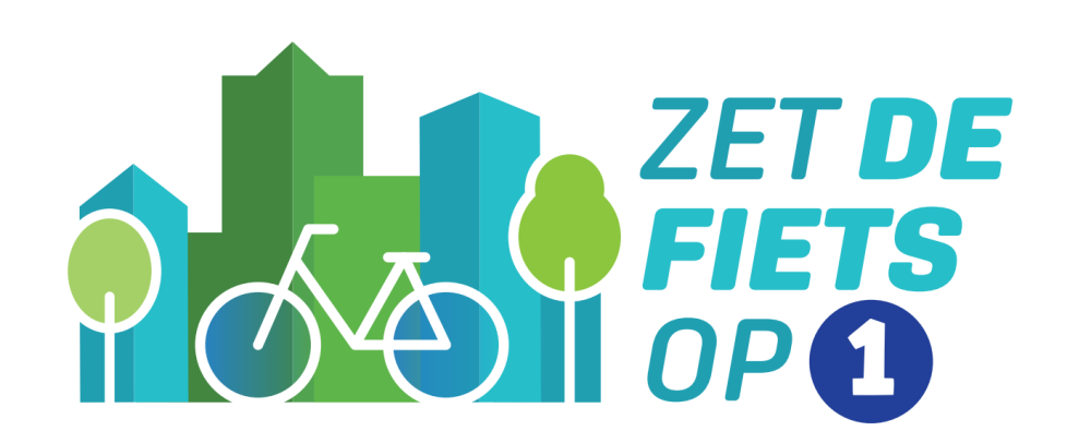 Zet de fiets op één