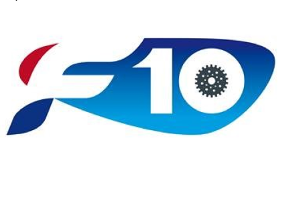 F10 logo meer wit